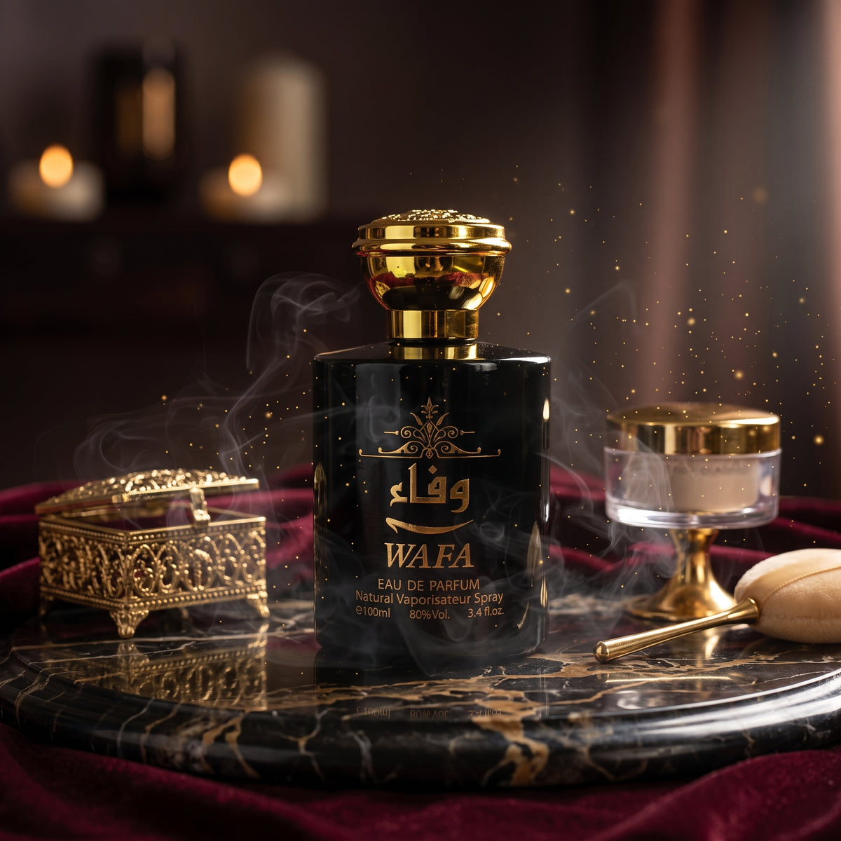 Wafa Eau De Parfum – 100ml (3.4 fl. oz.) | Long-Lasting Oriental Unisex Perfume