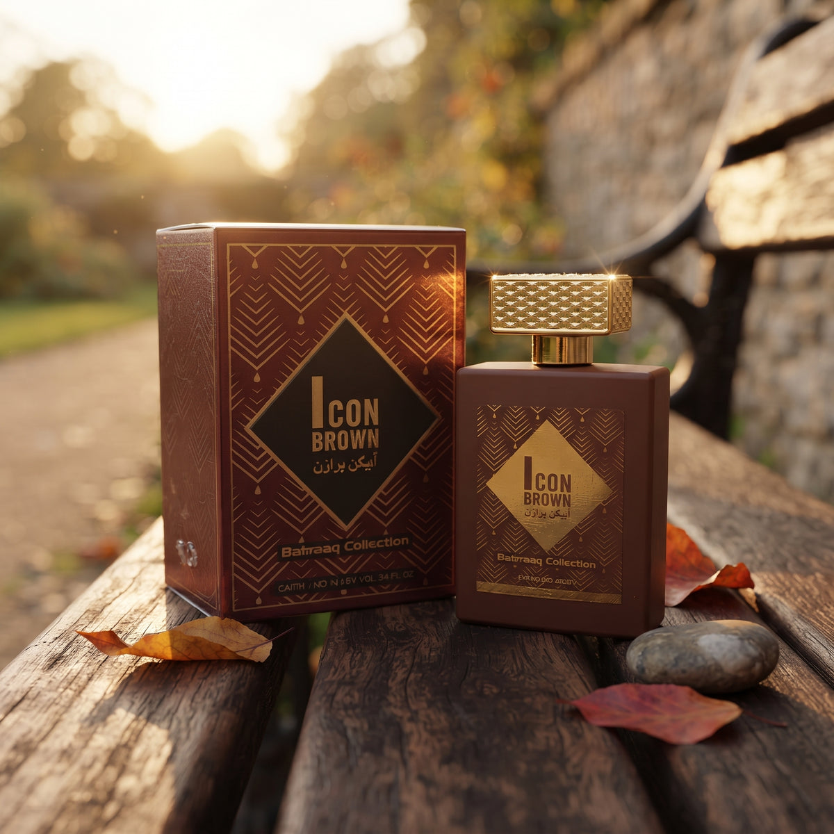Batreeq Icon Brown Eau de Parfum for Men – Long Lasting Woody Oriental Perfume 100ml