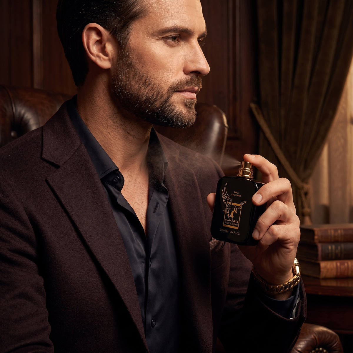 Garninia.b Malik Al Tayoor Concentrated Eau de Parfum – 100ML | Long-Lasting Men's Fragrance