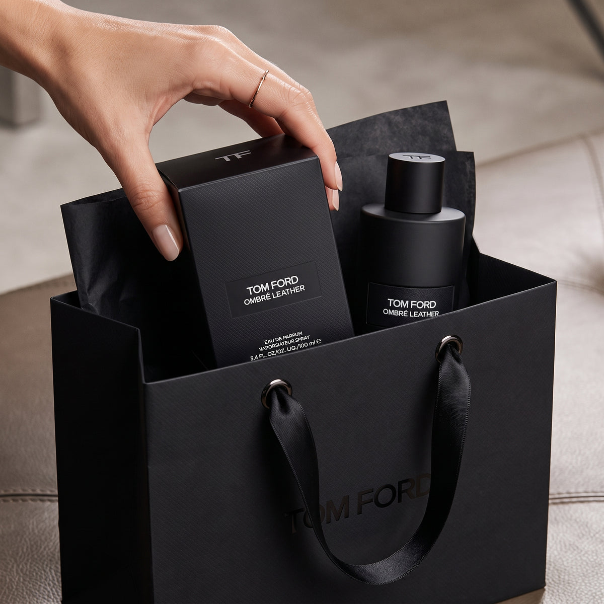 Tom Ford Ombre Leather Eau de Parfum – 100ML | Luxury Leather Fragrance