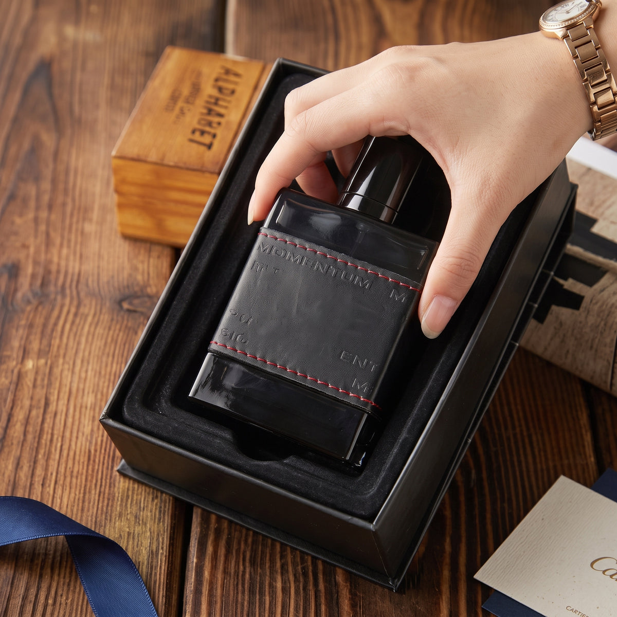 Momentum Men's Sandalwood Cologne Charm Perfume – 100ml (3.4 fl. oz.) | Premium Men's Fragrance