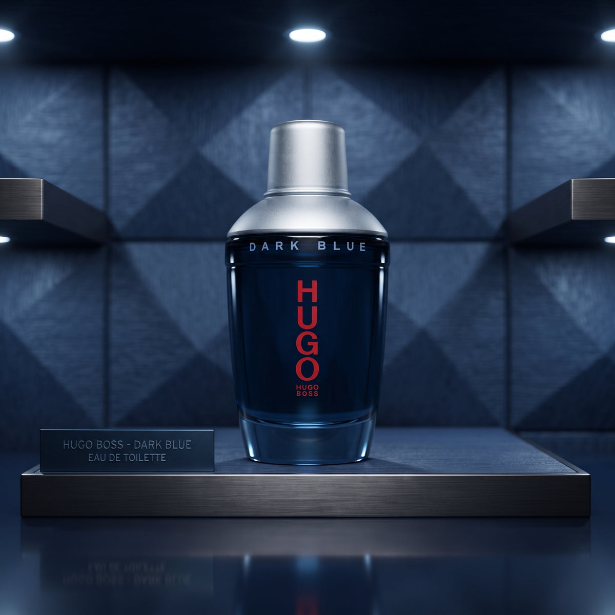 Hugo Boss Dark Blue Eau de Toilette for Men – Long Lasting Oriental Spicy Fragrance 75ml
