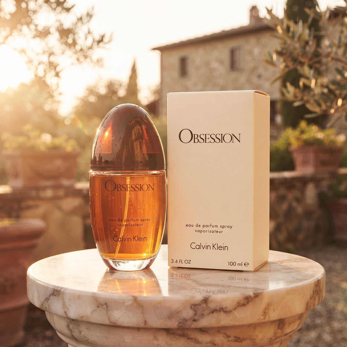 Calvin Klein Obsession Eau de Parfum – Long Lasting Oriental Spicy Unisex Perfume 100ml