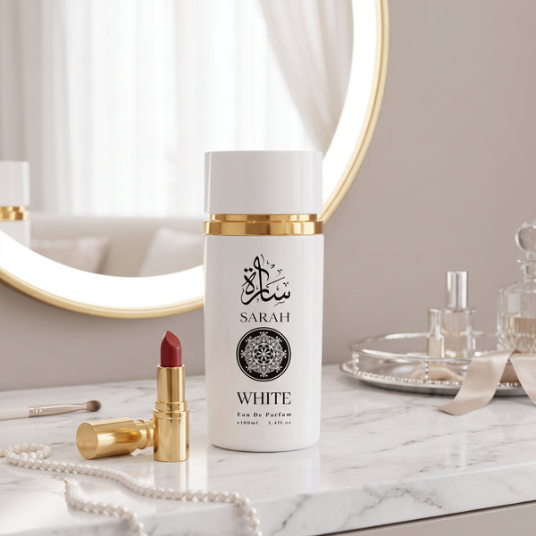 Sarah White Eau De Parfum by Atika Perfumes – 100ml (3.4 fl. oz.) | Premium Perfume