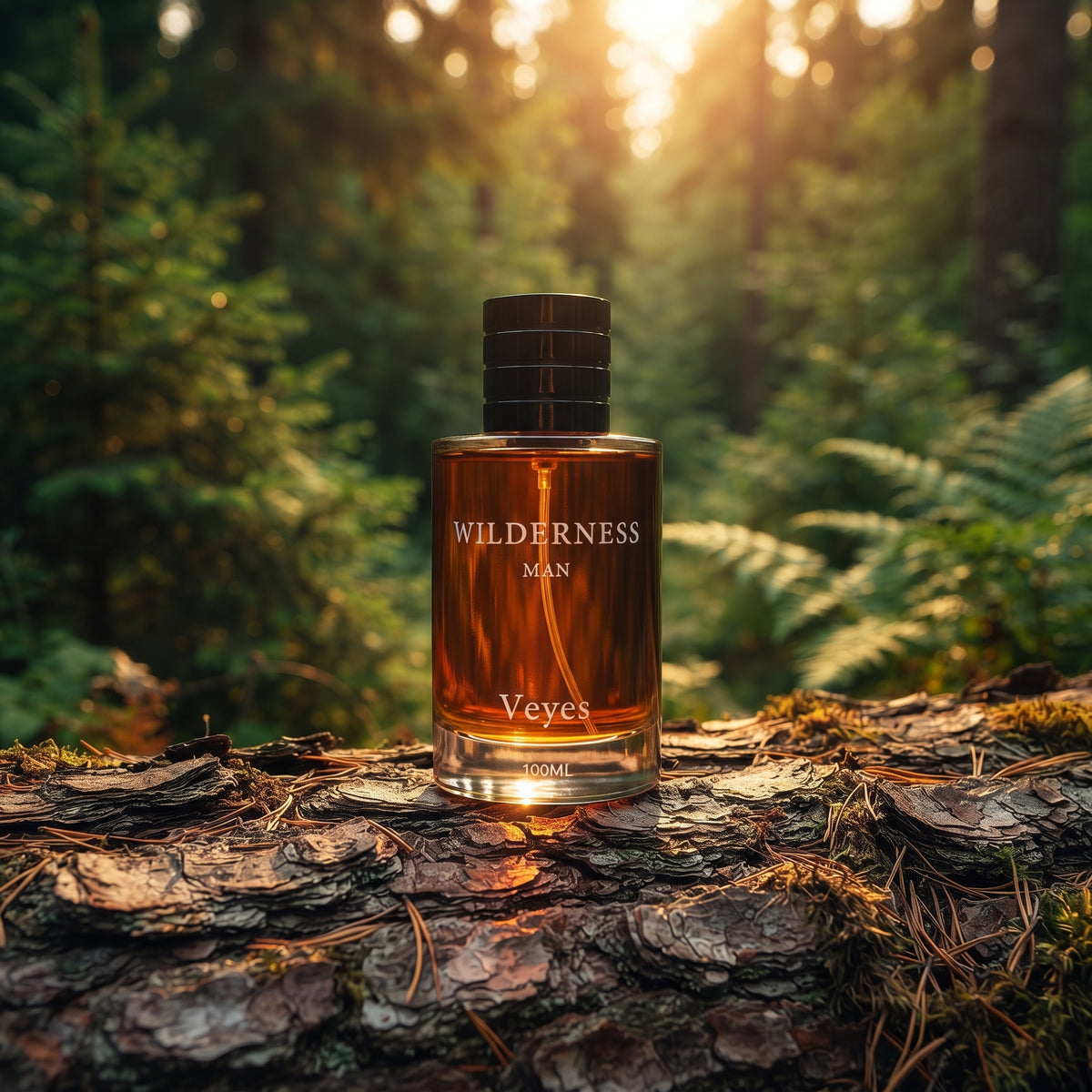 Veyes Wilderness Man Eau de Parfum for Men – Long Lasting Bold Masculine Perfume 100ml