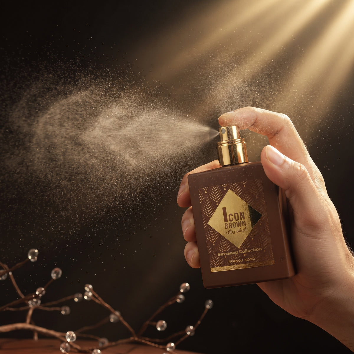 Batreeq Icon Brown Eau de Parfum for Men – Long Lasting Woody Oriental Perfume 100ml