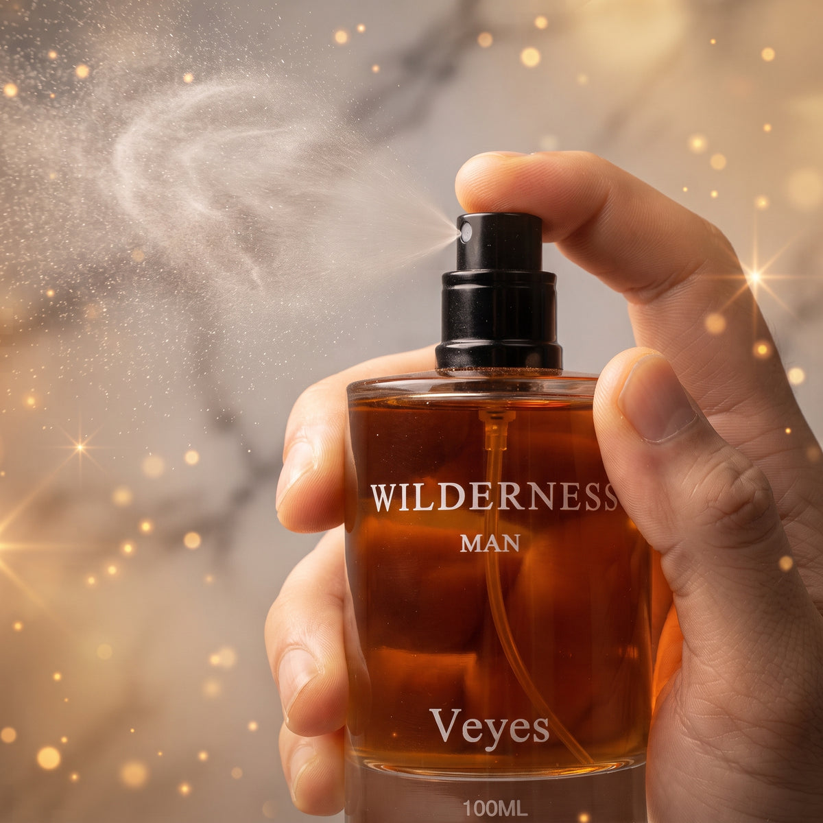 Veyes Wilderness Man Eau de Parfum for Men – Long Lasting Bold Masculine Perfume 100ml