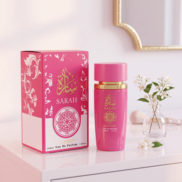 Sarah Strawberry Eau De Parfum by Atika Perfumes – 100ml (3.4 fl. oz.) | Premium Fruity Perfume
