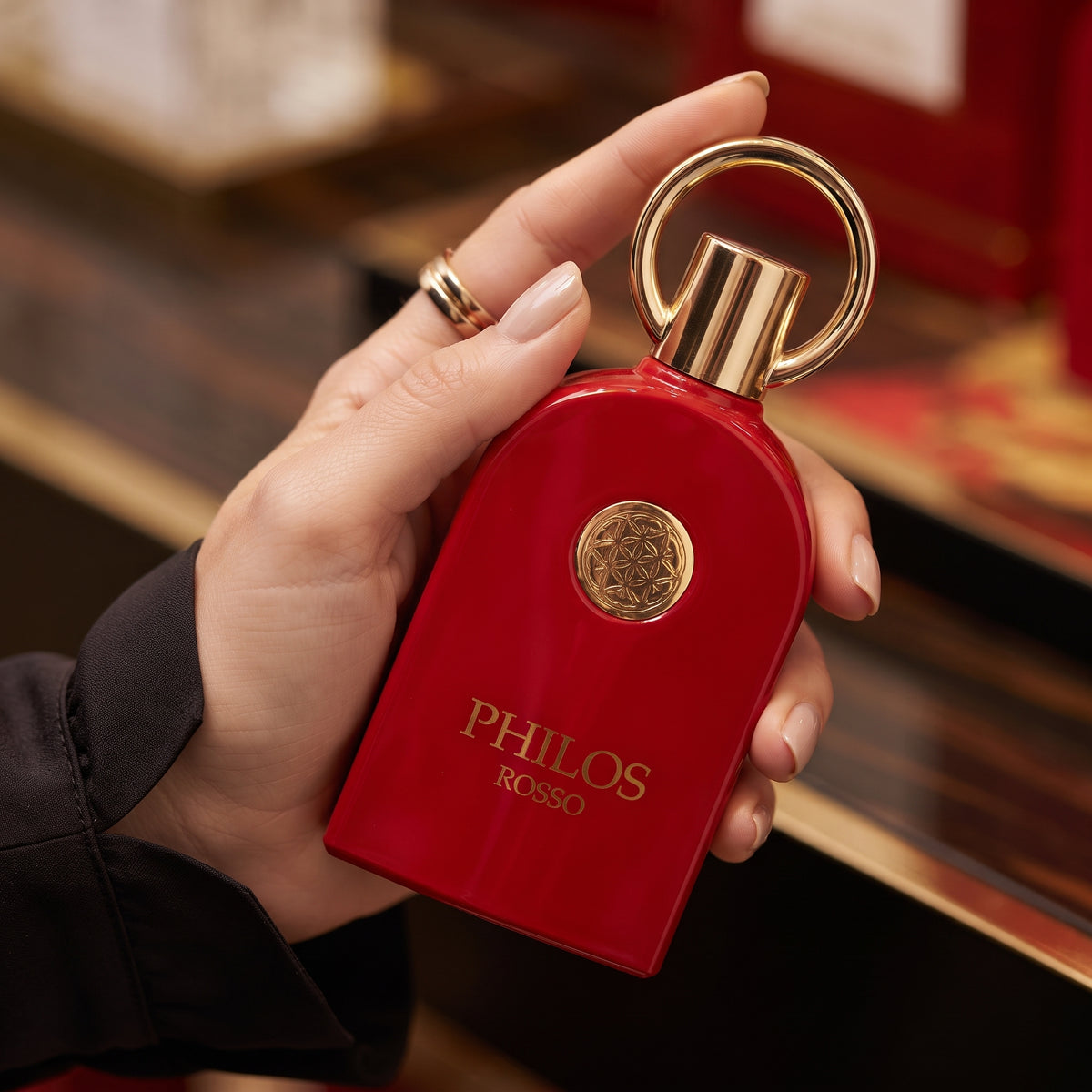 PHILOS Rosso Eau de Parfum – Long Lasting Luxury Unisex Perfume 100ml