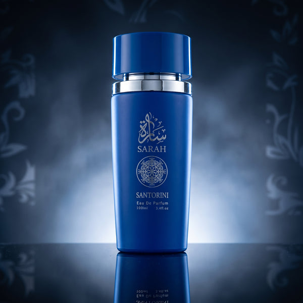 Sarah Santorini Eau De Parfum – 100ml (3.4 fl. oz.) | Fresh Mediterranean-Inspired Perfume